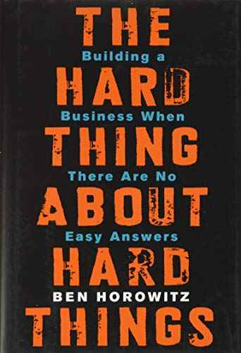 The Hard Thing About About Hard Things – Ben Horowitz [HB] | 9780062273208