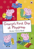 Georges First Day At Playgroup (Sticker Story Book)  Nicholson, Sue [PB] | 9780241253694