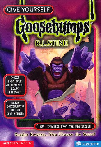 GYGB #29 INVADERS FROM BIG SCREEN – R.L.STINE [PB] | 9780590402897