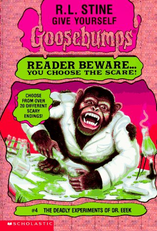 GYGB #04 THE DEADLY EXPERIMENTS OF DR. EEEK – R.L.STINE [PB] | 9780590673181