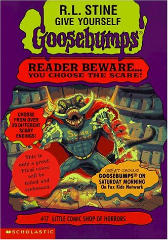 GYGB #17 LITTLE COMIC SHOP OF HORRORS – R.L.STINE [PB] | 9780590934831