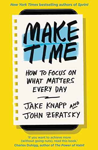 Make Time by Jake Knapp | Paperback | HMS-9780593079584