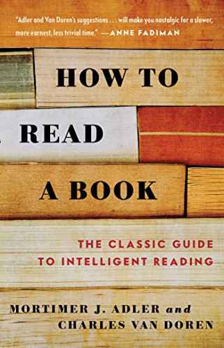 How To Read A Book by Mortimer J. Adler | Paperback | HMS-9780671212094