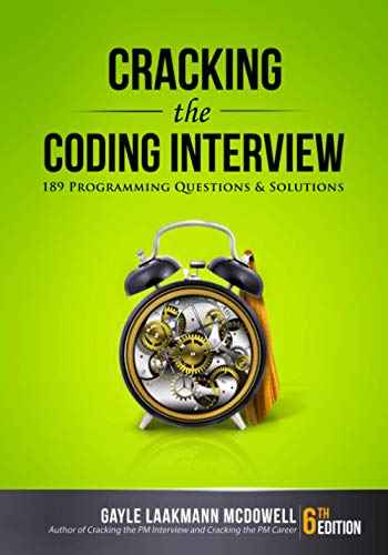 by Gayle Laakmann McDowell :: Cracking The Coding Interview: 189 Programming Questions and Solutions-Paperback [Paperback] by Gayle Laakmann McDowell | Paperback | HMS-9780984782857