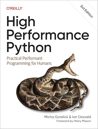 High Performance Python 3rd Edition by Micha Gorelick 978-1098165963 Paperback bookcover – Nybookshub