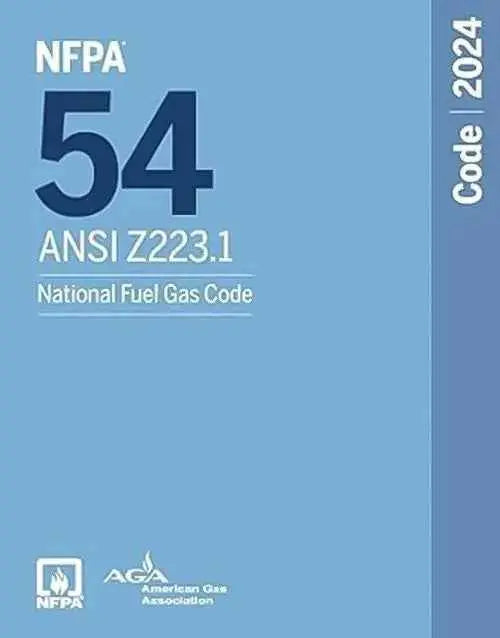 NFPA 54/ANSI Z223.1, National Fuel Gas Code, 2024 Edition | NFPA Format | 9781455930463 | Paperback