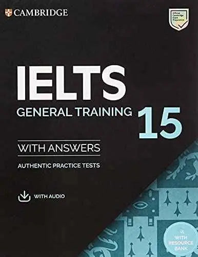 IELTS GENERAL TRAINING 15 by Cambridge University Press | Paperback | HMS-9781108781626