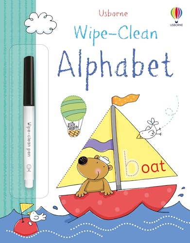 Wipe Clean Alphabet  Usborne [PB] | 9781409531364