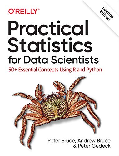 PRACTICAL STATISTICS FOR DATA SCIENTISTS 2 ED by Peter Bruce 9781492072942 Paperback bookcover – Nybookshub