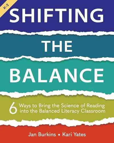 Shifting the Balance: 6 Ways to Bring the Science of Re | Jan Burkins | 978-1625315106 | Paperback