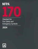 NFPA 170, Standard for Fire Safety and Emergency Symbols 2024 Edition | NFPA Format | 9781455931064 | Paperback