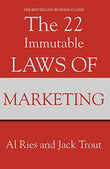 The 22 Immutable Laws Of Marketing – JACK TROUT [PB] | 9781861976109