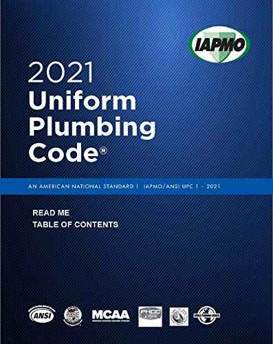2021 Uniform Plumbing Code | IAPMO | 978-1944366476 | Paperback