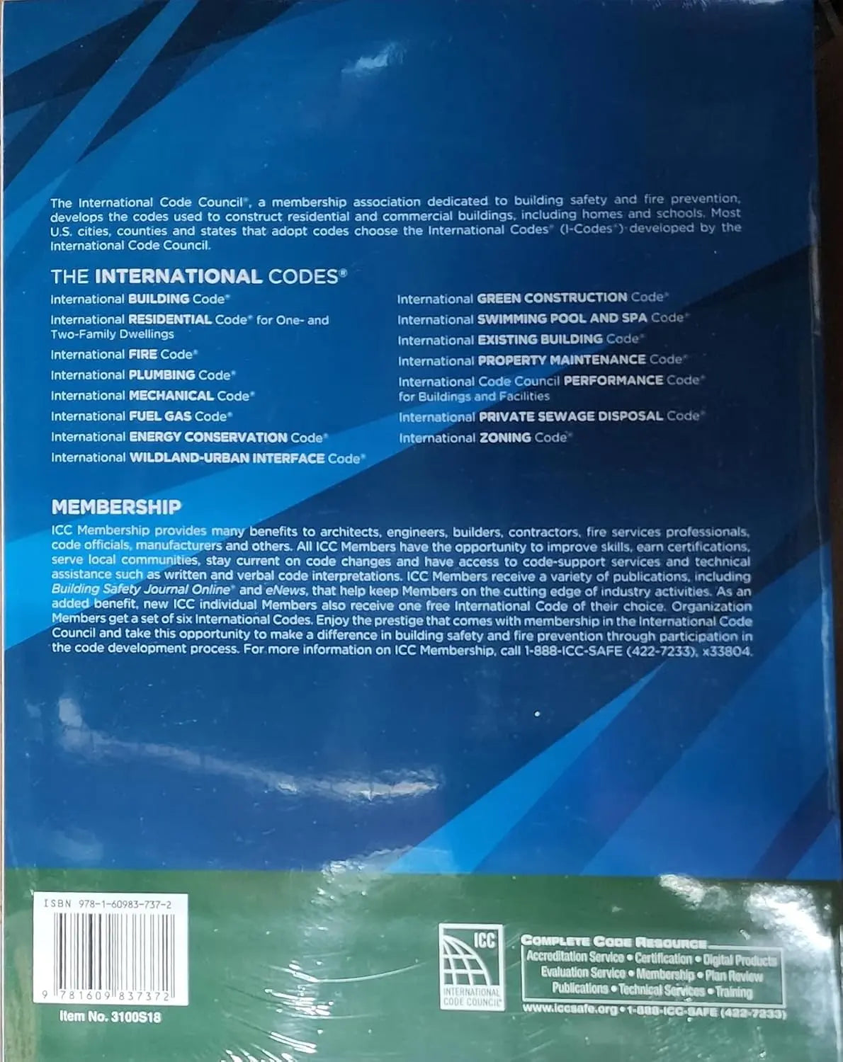 2018 International Residential Code for One- and Two-Family Dwellings (International Code Council Series) 1st Edition Backcover - NYBooksHub
