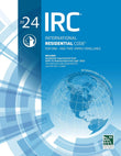 2024 International Residential Code IRC ICC book cover