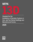 NFPA 13D, Standard for the Installation of Sprinkler Systems in... | NFPA Format | 9781455931477 | Paperback