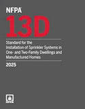 NFPA 13D, Standard for the Installation of Sprinkler Systems in... | NFPA Format | 9781455931477 | Paperback