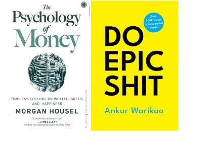 (COMBO PACK) The Psychology Of Money + DO EPIC SHIT (Paperback) image 1