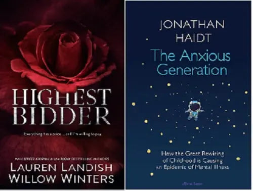The Anxious Generation :  Highest Bidder :- paperback 2 books set image 1