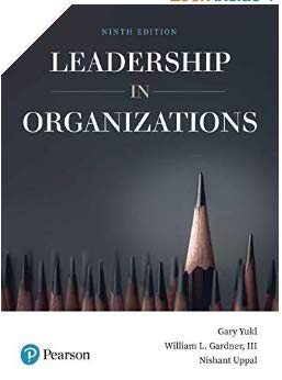 Pearson Leadership In Organizations, 9Th Edition NYBooksHub