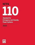 NFPA 110, Standard for Emergency and Standby Power Systems 2025... | NFPA Format | 9781455931569 | Paperback