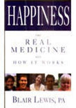 Front cover of the book 'happiness' by Lewis Blair.