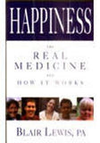 Front cover of the book 'happiness' by Lewis Blair.