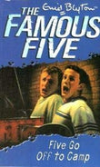 Front cover of the book 'FAMOUS FIVE:07: FIVE GO OFF TO CAMP' by Na.