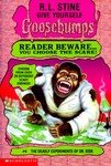 Front cover of the book 'GYGB#04 THE DEADLY EXPERIMENTS OF DR EEEK' by R.l Stine.