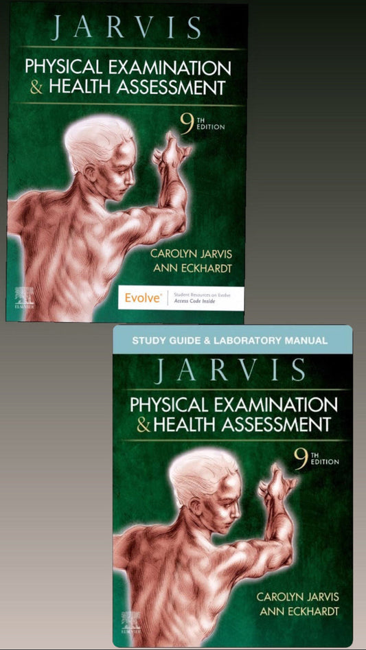 Physical examination and health assessment textbook study guide lab manual set - NYBooksHub