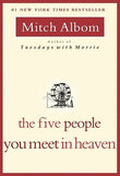 Front cover of the book 'Five People You Meet in Heaven' by Albom, Mitch.