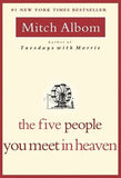 Front cover of the book 'Five People You Meet in Heaven' by Albom, Mitch.