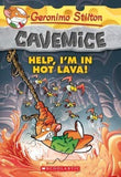 Front cover of the book 'CAVEMICE #3 HELP I M IN HOT LAVA' by Na.