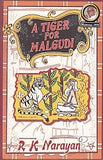 Front cover of the book 'A Tiger For Malgudi' by R.K. Narayan.