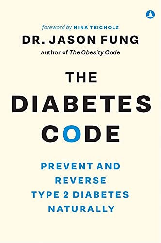 Front cover of the book 'Yogi Impressions The Diabetes Code' by DR. Jason Fung.