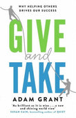Front cover of the book 'Give and Take' by Grant Adam.