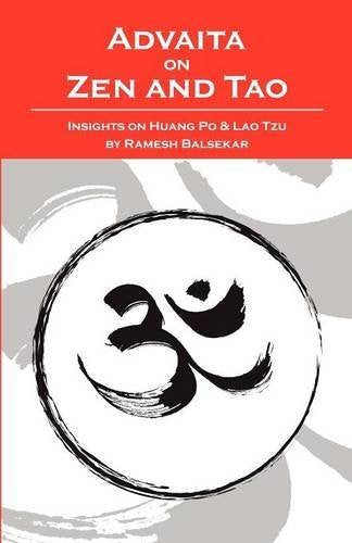Front cover of the book 'Advaita On Zen And Tao' by Balsekar, Ramesh.