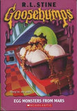 Front cover of the book 'Egg Monsters from Mars (Goosebumps #42)' by R.l Stine.