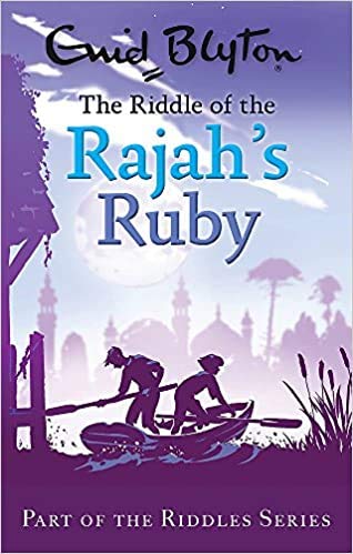 Front cover of the book 'The Riddle of the Rajahs ruby' by Blyton, Enid.