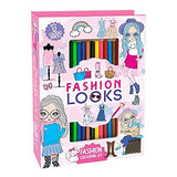 Front cover of the book 'Hello Friend Fashion Colouring Kit for Kids' by Brijbasi Art Press Ltd..