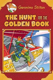 Front cover of the book 'Geronimo Stilton - The Hunt For The Golden Book' by Geronimo Stilton.