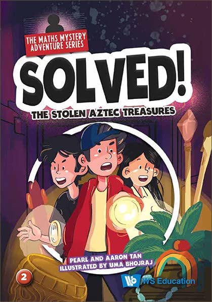Front cover of the book 'STOLEN AZTEC TREASURES, THE' by Pearl and Aaron Tan.