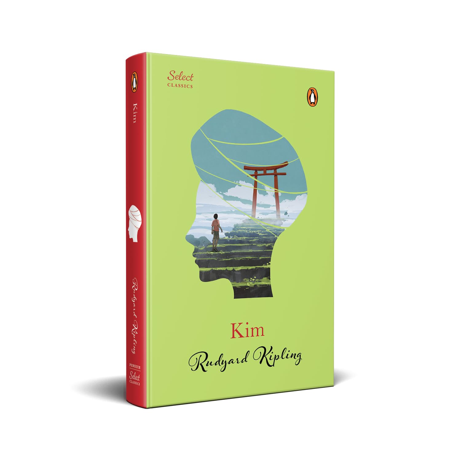 Front cover of the book 'Kim (HB) (Select Classics)' by Rudyard Kipling.
