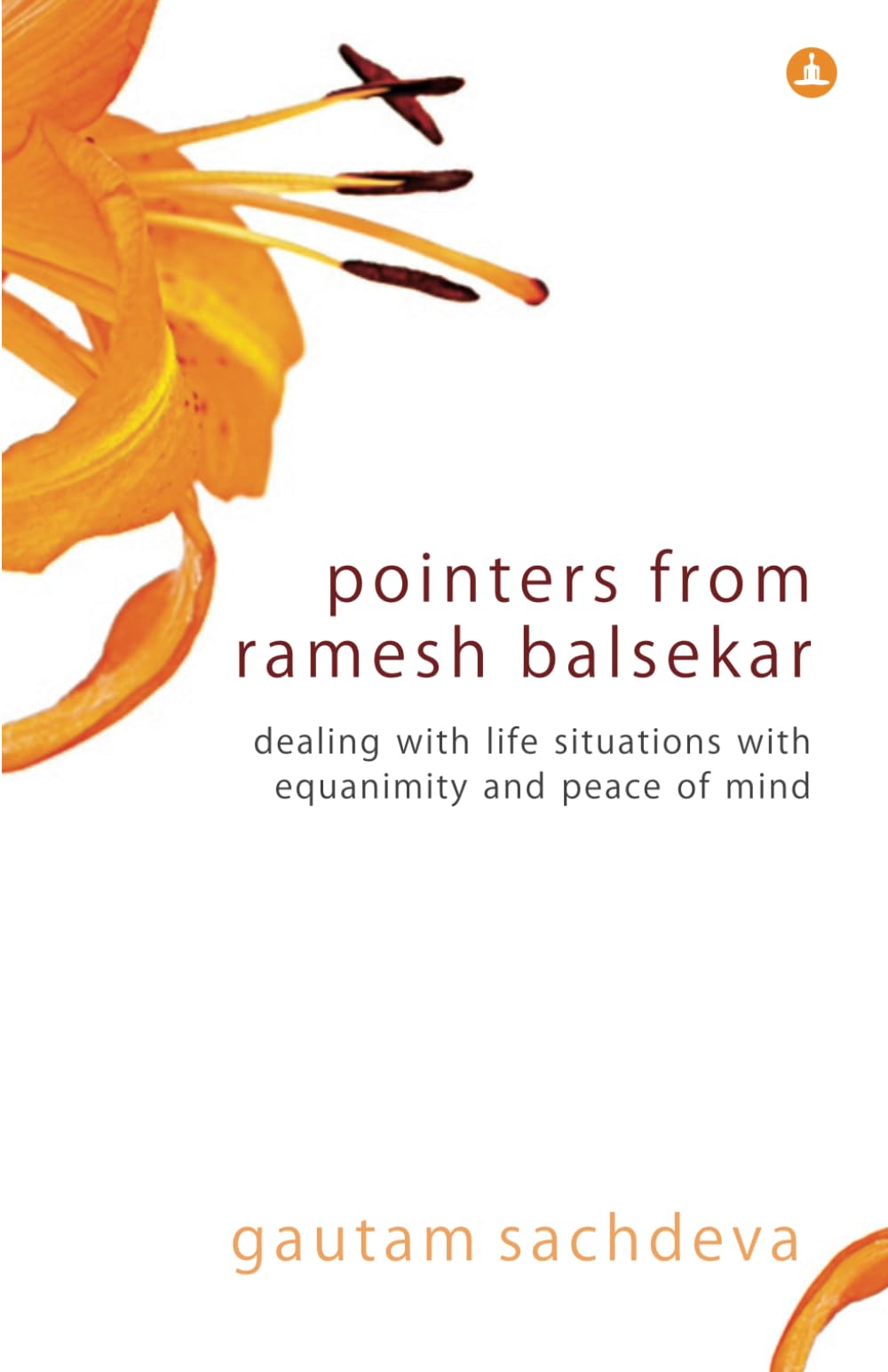 Front cover of the book 'Pointers From Ramesh Balsekar' by Gautam Sachdeva.
