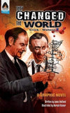Front cover of the book 'They Changed the World: Crick & Watson - The Discovery of DNA (Campfire Graphic Novels)' by Lewis Helfand.