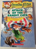 Front cover of the book 'Geronimo Stitton #08 : Attack Of The Bandit' by Stilton Geronimo.