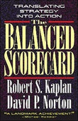 Front cover of the book 'BALANCE SCORECARD' by Kaplan Robert.