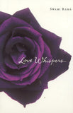 Front cover of the book 'love-whispers' by Rama Swami.