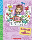 Front cover of the book 'ELLA DIARIES #19: PASSION FOR FASHION' by Meredith Costain.