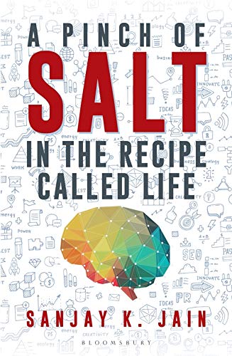 Front cover of the book 'Pinch Of Salt' by Sanjay jain.